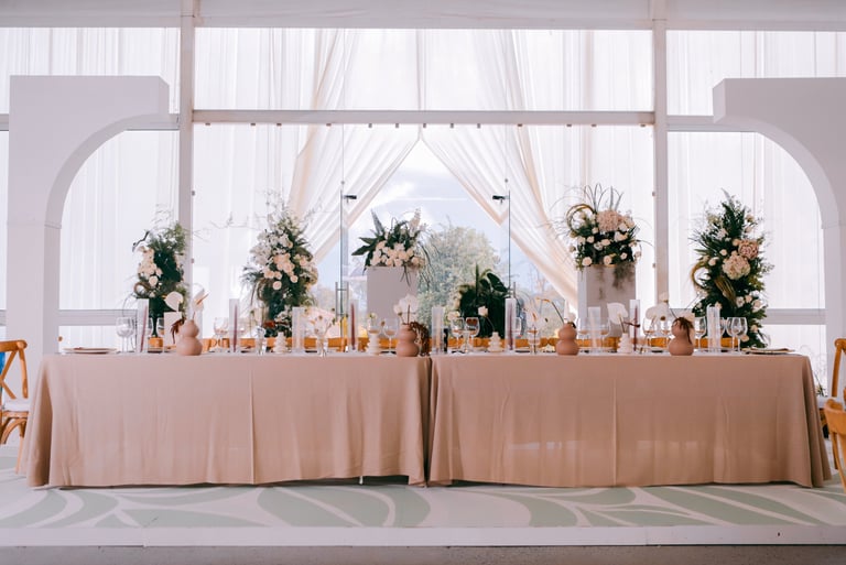 decoración mesa de novios imperial  monterrey diseño floral Amor de Flores