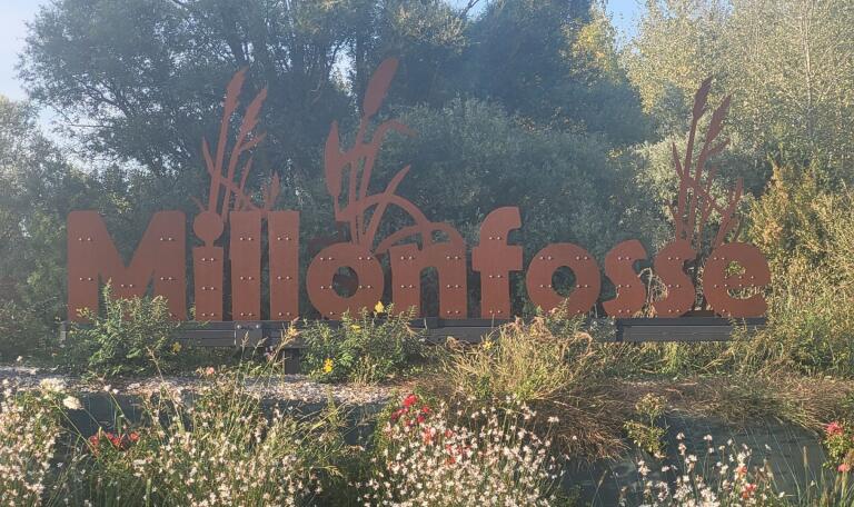 signalétique en acier corten