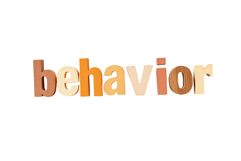 the word "behavior"