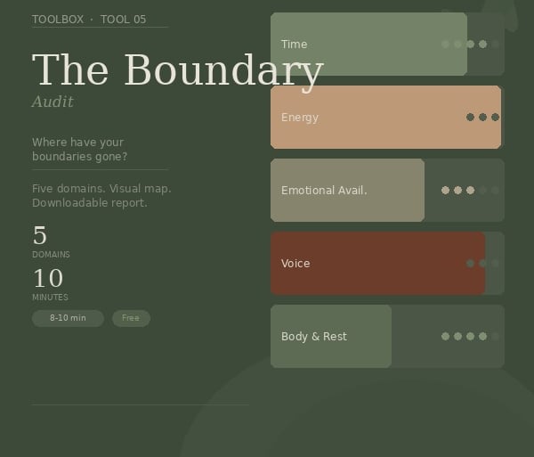 Where have your boundaries gone? The Boundary Audit