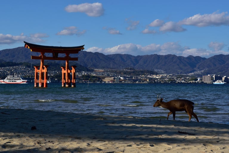 "The Great Torii" - Miyajima, Japan
