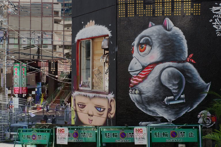 "Birds of a Feather" - Harajuku, Tokyo, Japan 