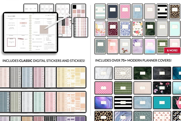 Digital Planner, Goodnotes Planner, iPad Planner, Notability Planner, Dated Digital Planner, 2024 20