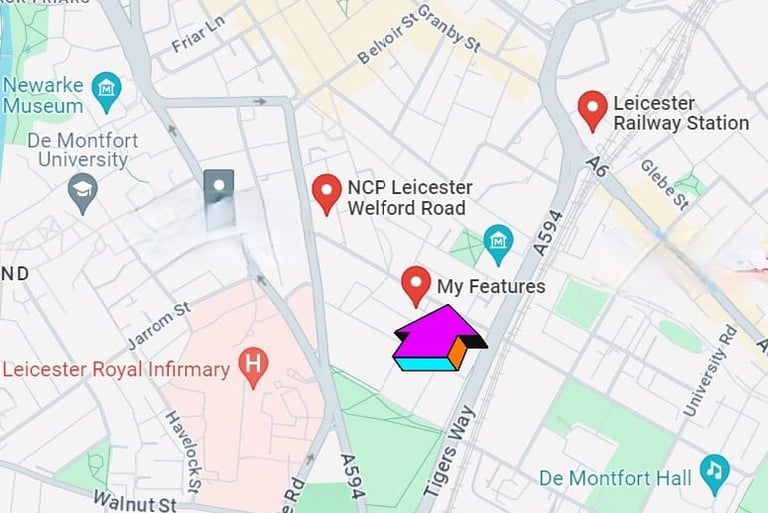 Location of MY Features