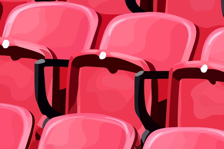 vector hyperrealism detail - LA Olympics Stadium art