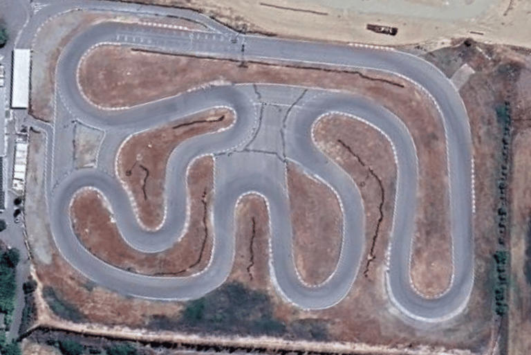 Trazado del circuito Zona Karting Juneda para pitbike en Lleida