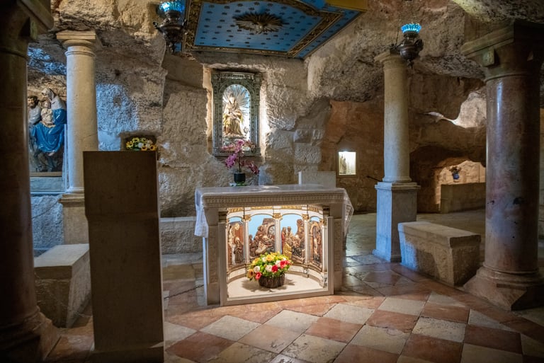 Milk Grotto Chapel