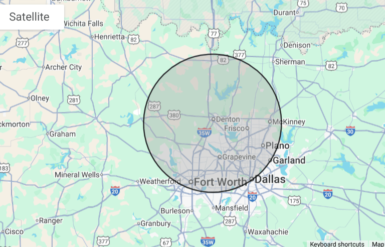 Stony Valley Pressure Washing Service Area Map