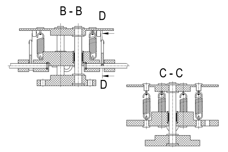 Front Blade Rotor Detailed Drawing