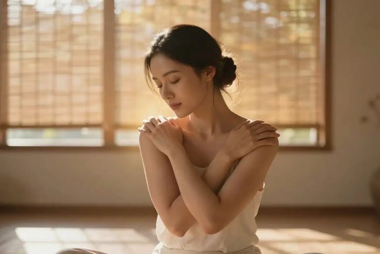 Metta loving-kindness meditation practice for self-compassion development