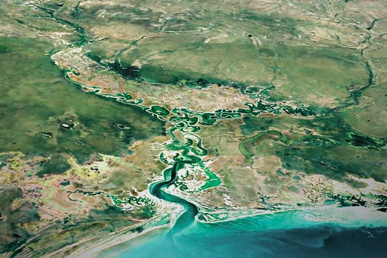 flow of channel country