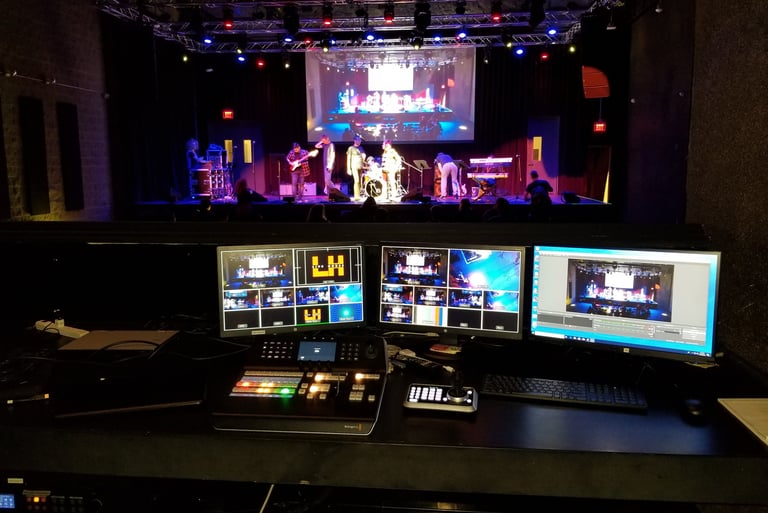 Live Broadcast and Streaming Systems by MW Audio Visual