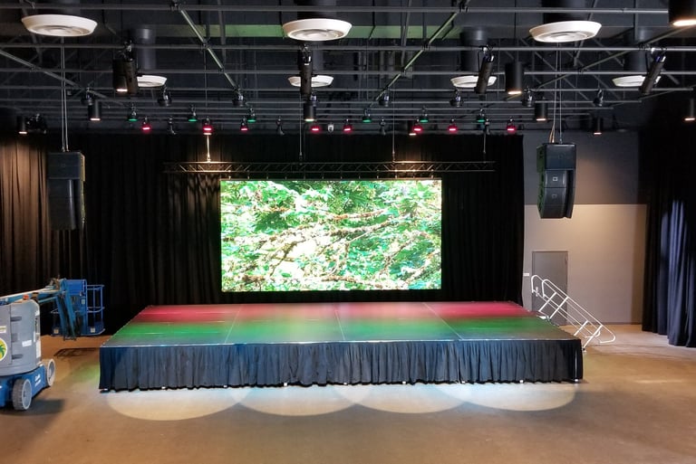 DaVinci School "Black Box Theater" El Segundo, CA - MW Audio Visual