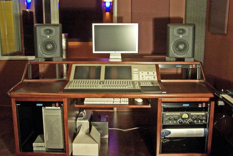 Recording Studio Installation by MW Audio Visual - Eastwood's Studio Marina del Rey, CA