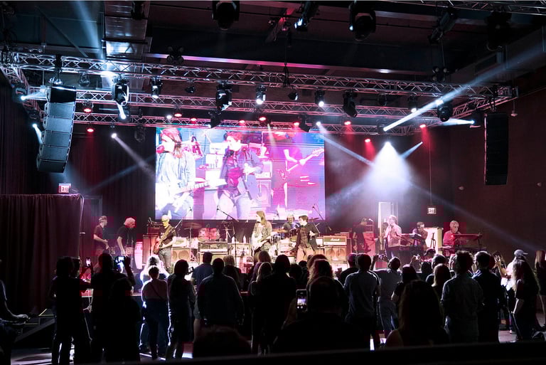 Concert Hall and Venue Design by MW Audio Visual - Live House Hollywood