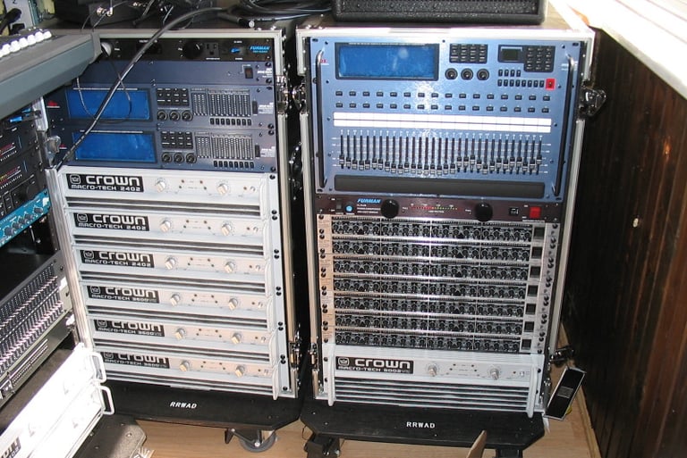 Amp Rack Build and Wiring by MW Audio Visual