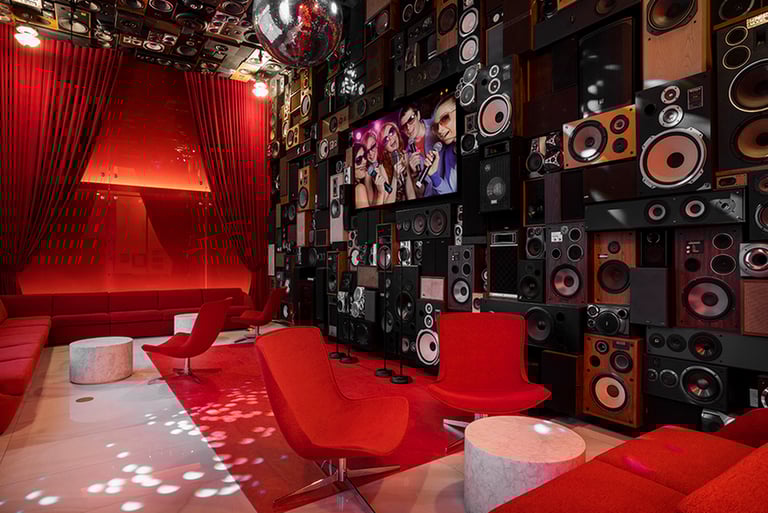 Nightclub Audio Visual Installation by MW Audio Visual - Modera Hollywood Nightclub