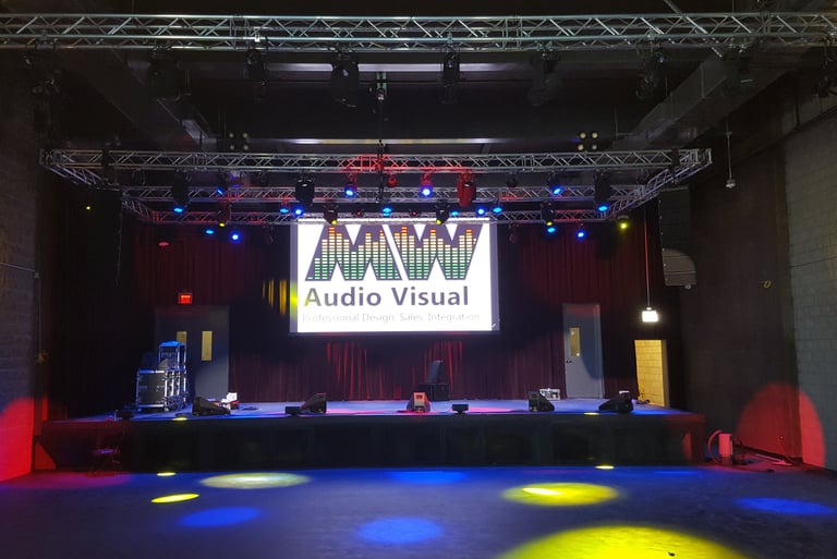 Concert Hall and Venue Installation by MW Audio Visual