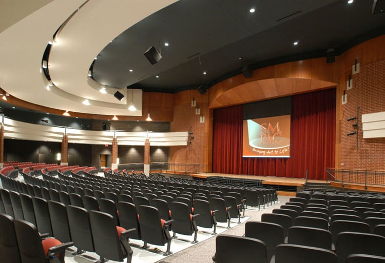 Audio Visual Installation for Theater by MW Audio Visual
