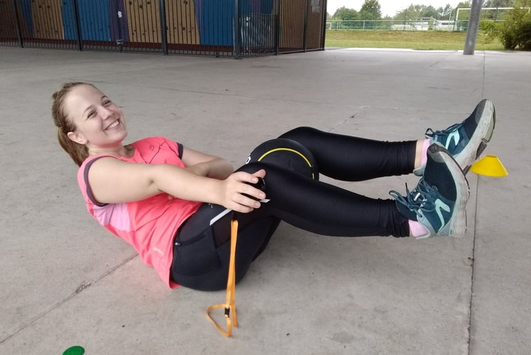 gainage abdos chrono femme