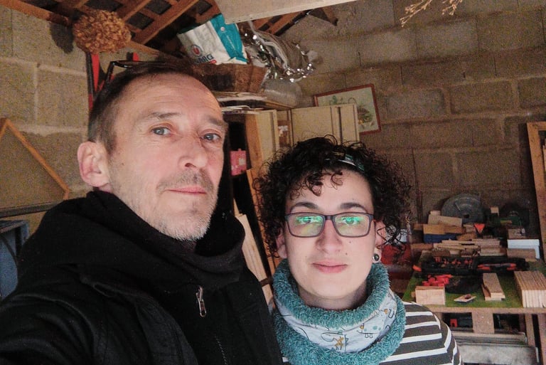 Claire & Fred | La fabrique en bois