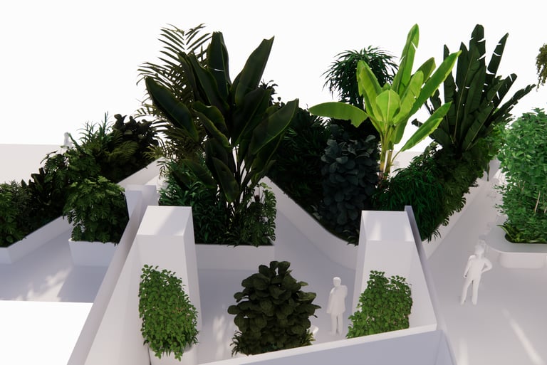 3D visualizations and designs