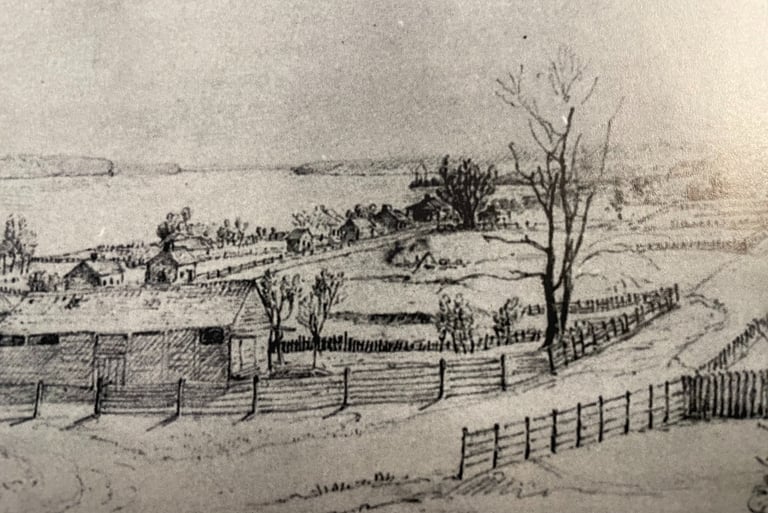 Village of Carondelet, 1826