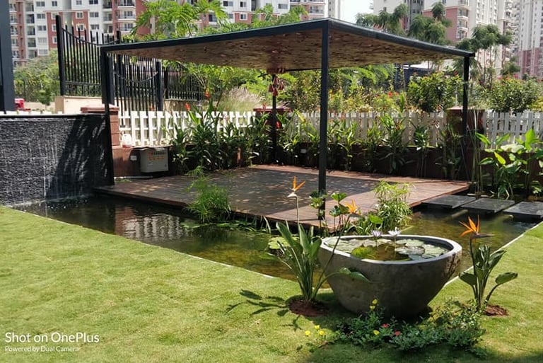 Modern pergola makers in Bangalore designing durable outdoor pergola structures