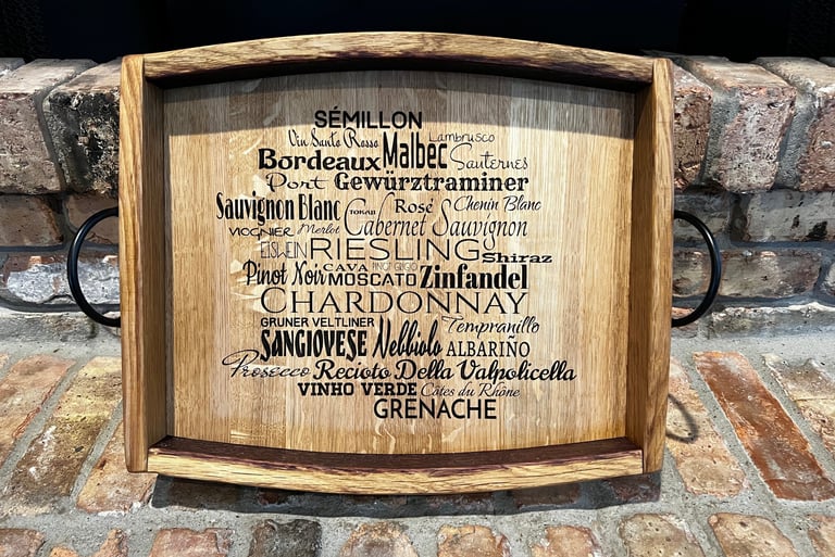 barrel tray