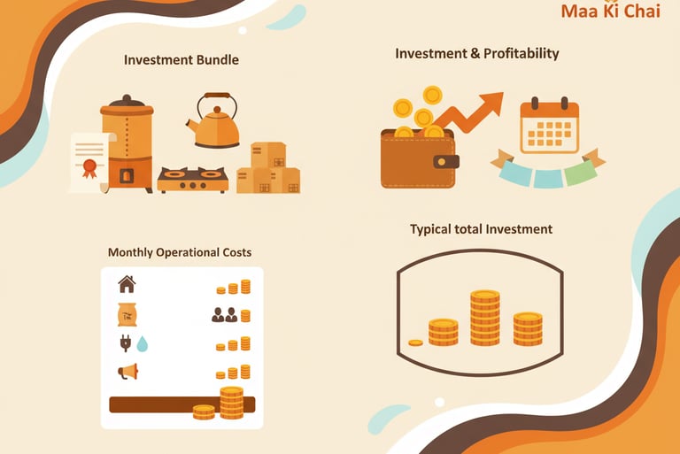maa ki chai investment and profatability