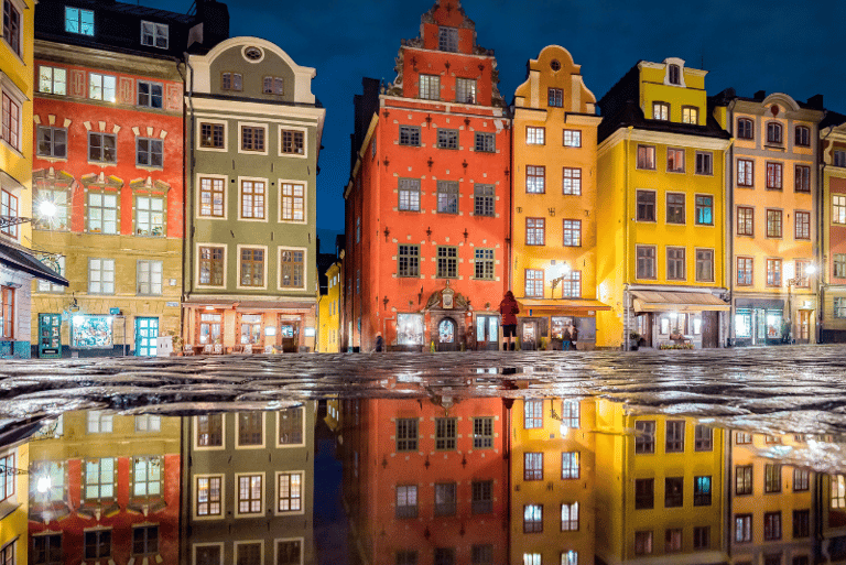 Barrio de Gamla Stan en Estocolmo