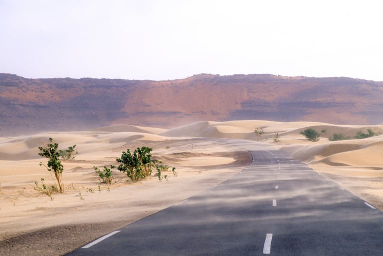 Desierto en Mauritania