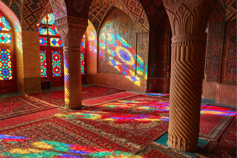 Mezquita en Shiraz, Irán