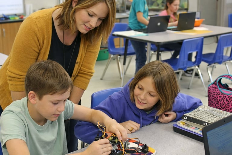 STEM FPV Dronų klasė