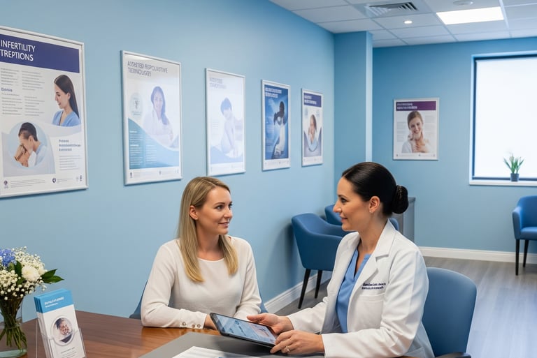Consulting fertility specialist at Dr. Agrawal’s Women Health Clinic in Santacruz East, Mumba