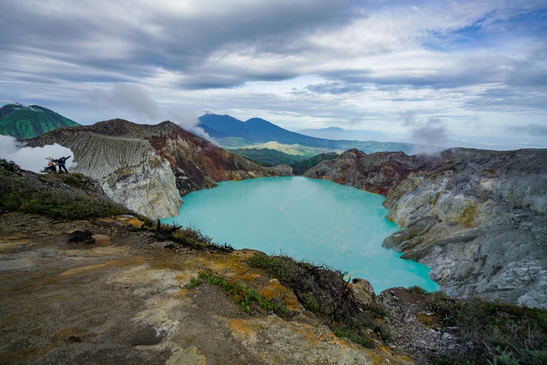 Acidic Lake Mt. Ijen Banyuwangi East Java