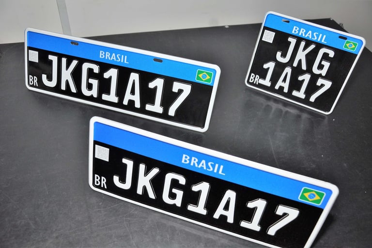 Placa preta quantos anos