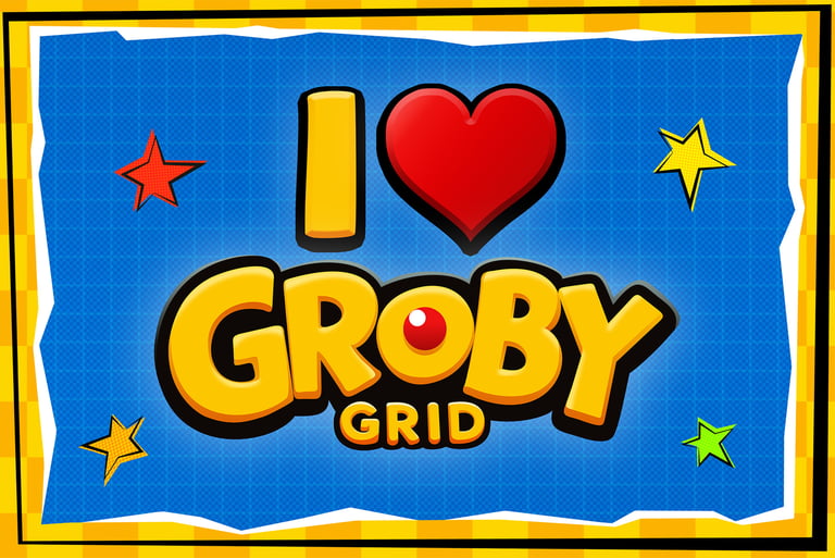 Groby Grid supporter reward for Kickstarter with digital thank you and public shout-out.