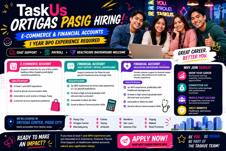 job hiring pasig part time jobs pasig indeed jobs pasig hiring jobs pasig taskus