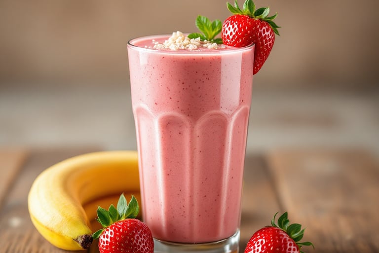 Strawberry Banana Smoothie