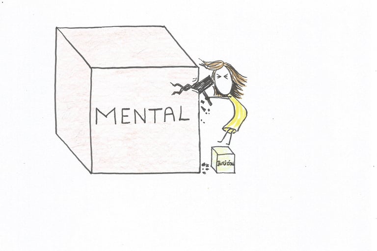 Etat de déséquilibre entre mental et intuition