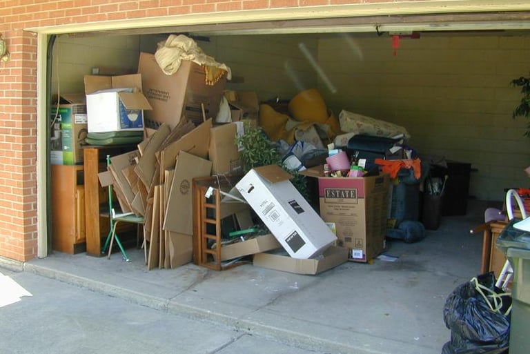 Messy Garage