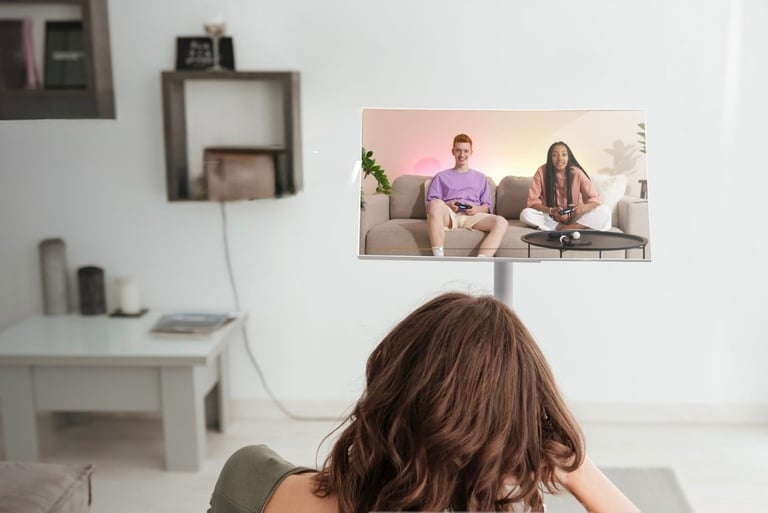 claratech's Movable Touchscreen Smart Android Display 001