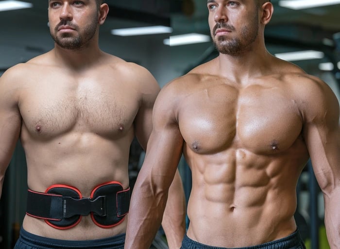 Effets de la ceinture abdominale | avant après
