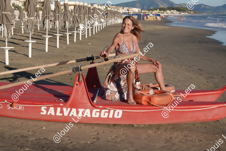 Marie piaggia Scauri Italia sauvetage