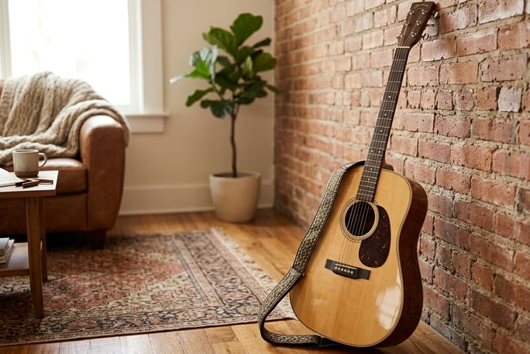 Akusztikus gitárok szervizelése