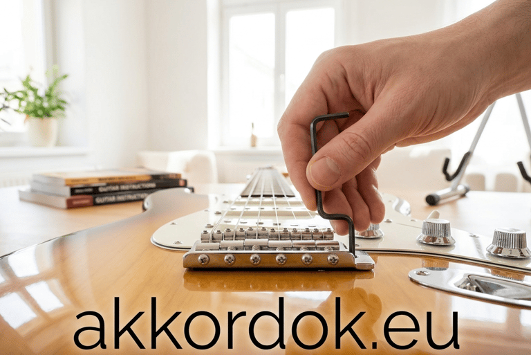 Gitárzservíz - húrnyomás beállítása