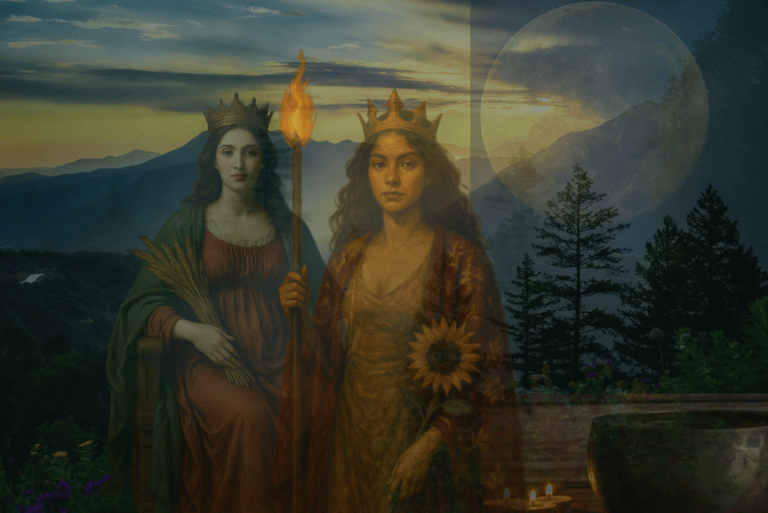 The Empress and The Queen of Wands as archetypes of power and sovereignty
