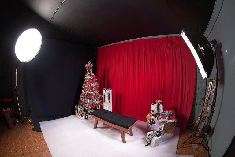 Set fotográfico navideño
