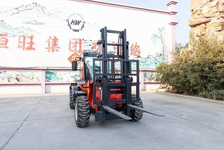 Brand New 36.8kw HWC-35A All Terrain Forklift image
